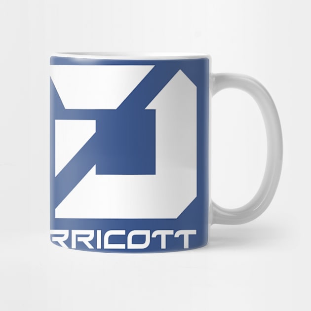 Randy Derricott Logo (White) by Randy Derricott Merch